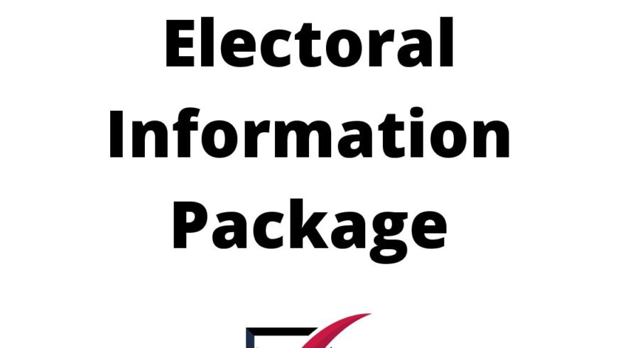 November 25 Election – Information Package
