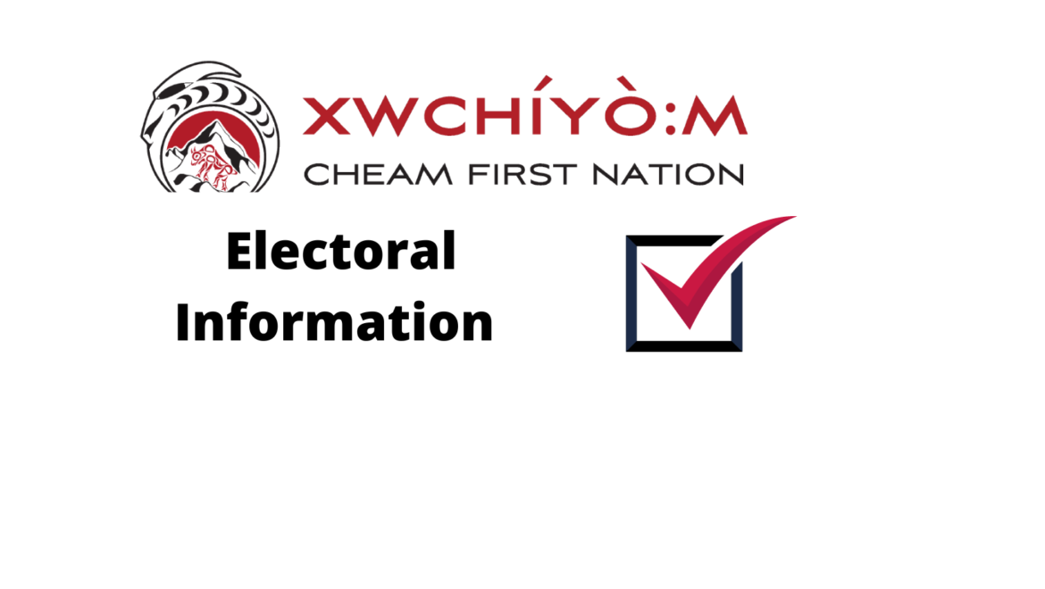 Notice of Nomination Meeting – 2023 Cheam First Nation Election